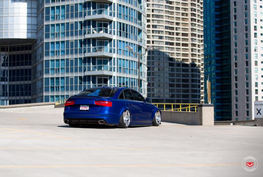 Audi A6 Sedan on Vossen Wheels (VPS-318) (4G, C7) 2016 года  (фото 20 из 59)